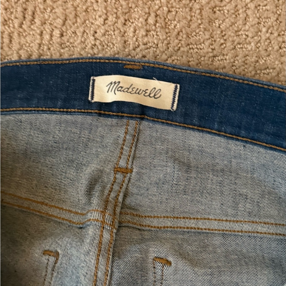 Madewell High-Rise Skinny Blue Jeans